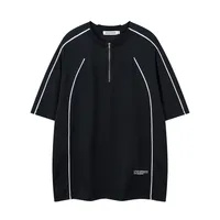 Jiayiku Men's  Summer New American Retro Functional Fashion Brand Embedded Design Short-sleeved T-shirt For Men main image 1