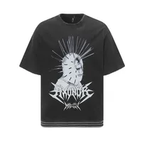 Jiayiku Men's Clothing  Summer American Street Hip Hop Fashion Brand Tee T-shirt Diablo Punk T-shirt Short Sleeve main image 2