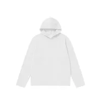 ABS Clothing | Double-sided Velvet Hat Base Vests  Autumn And Winter New Sports Outdoor Cordless Hooded Long Sleeve T sku image 4