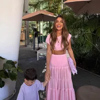 Holiday Daily Tea Party Women's Elegant Vacation Sexy Solid Color Polyester Skirt Co-ord Set Shorts Sets main image 2