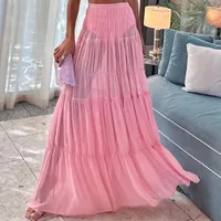 Holiday Daily Tea Party Women's Elegant Vacation Sexy Solid Color Polyester Skirt Co-ord Set Shorts Sets sku image 5