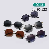 Retro Hong Kong Style Sunglasses Men And Women With  New High-end Sense Driving Special Anti-UV Sunglasses main image 3