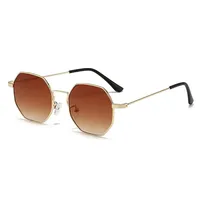 Retro Hong Kong Style Sunglasses Men And Women With  New High-end Sense Driving Special Anti-UV Sunglasses main image 4