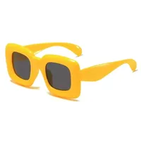 Children's Funny Fun Cute Square Sunglasses Boys And Girls Cute Cute Baby Glasses Hip Hop Baby Street Shot Sunglasses main image 5