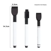 Wholesale A08 Whiteboard Pen Magnetic Brush Teachers Office Children Whiteboard 12 Color Painting Graffiti Erasable Marking Pen main image 4