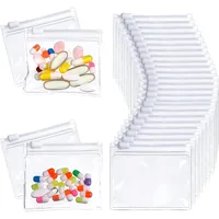 Color Eco-friendly Travel Eva Tablet Pack Pill Storage Bag Small Size Zipper Bag Jewelry Bag sku image 1