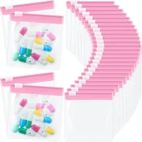 Color Eco-friendly Travel Eva Tablet Pack Pill Storage Bag Small Size Zipper Bag Jewelry Bag sku image 3