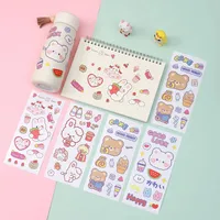 Cute Stickers Children's New-style Cartoon Ins Stickers Journal Stickers Book Sealing Stickers Goo Card Stickers main image 1