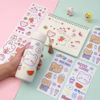 Cute Stickers Children's New-style Cartoon Ins Stickers Journal Stickers Book Sealing Stickers Goo Card Stickers main image 2