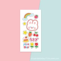 Cute Stickers Children's New-style Cartoon Ins Stickers Journal Stickers Book Sealing Stickers Goo Card Stickers sku image 6