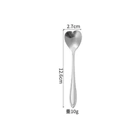 Stainless Steel Cherry Blossom Spoon Household Creative New Style Gold Long Handle Ice Spoon Coffee Mixing Spoon Dessert Spoon Tableware Wholesale sku image 1