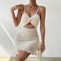 New  Sexy Suspenders Dress Sexy Socialite Elegant Suspenders Slim-fit Skirt main image 4