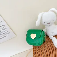New Cartoon Children's Bag Mini Western Style Six-color Peach Heart Girl's Bag Cute Toddler Shoulder Bag sku image 4
