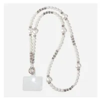 New Mobile Phone Lanyard Long Can Carry Rope Butterfly Pearl Mobile Phone Chain Can Be Slung Neck Rope Mobile Phone Lanyard sku image 15