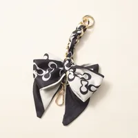 Extended Chain Bow Bag With Chain Bag Hanging Chain Strap Bag Chain Adjusting Extended  Underarm Bag sku image 7