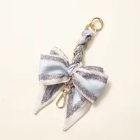 Bow Bag With Chain Bag Hanging Chain Strap Bag Chain Adjusting Extended  One-shoulder Underarm Bag Extension Chain sku image 16