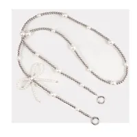 New Mobile Phone Lanyard Long Can Carry Rope Butterfly Pearl Mobile Phone Chain Can Be Slung Neck Rope Mobile Phone Lanyard sku image 13