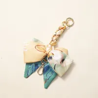 Extended Chain Bow Bag With Chain Bag Hanging Chain Strap Bag Chain Adjusting Extended  Underarm Bag sku image 20