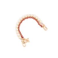 Xiao Xiang Style Pickup Chain Mobile Phone Lanyard Short Wrist Hanging Chain High-end Pearl Beaded Pendant Strong Universal Hanging Ornaments main image 5