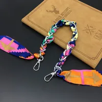 Bag With Silk Scarf Replacement Underarm Bag With Mobile Phone Hanging Chain Bag With Shoulder Strap Short Metal Chain Bag Strap sku image 11