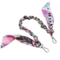 Bag With Silk Scarf Replacement Underarm Bag With Mobile Phone Hanging Chain Bag With Shoulder Strap Short Metal Chain Bag Strap sku image 17