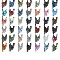 Hot Sale Watercolor Collection Modal Cotton Shawl Satin Printed Scarf Ethnic Head Scarf Women Scarf main image 4