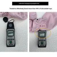 Zhao Dengsheng Sunscreen Gloves Women's Summer Outdoor Sports Non-slip Exposure Finger Touch Screen Flip Cover Ice Silk Thin Riding Gloves main image 3