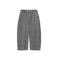 Inf Men's Wear | Washed And Distressed Denim Pants  Autumn And Winter New American Trendy Brand Washed Loose Floor Mopping Pants main image 3