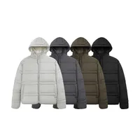 INF Men's | 3M Water-repellent Removable Down  Fall/Winter New Street Tide Warm Loose Jacket Coat Men main image 2