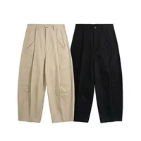 ABS Men's | Thick Dense Twill Deep Pleated Wide Leg Pants  Autumn And Winter New Fashion Brand Overalls New Casual Pants main image 1