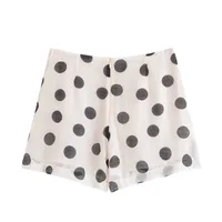 Holiday Selfie Street Women's Streetwear Round Dots Polyester Shorts Co-ord Set Shorts Sets main image 5