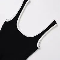 Women's Vest Tank Tops Streetwear Color Block main image 4