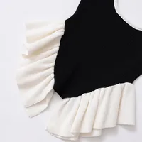 Women's Vest Tank Tops Streetwear Color Block main image 5