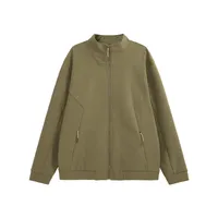 INF Men's | Hydrogen Four-sided Elastic Splicing High Collar Coat  Fall/Winter New Fashion Brand Vertical Collar Fleece Coat Men sku image 4