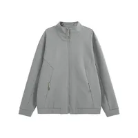 INF Men's | Hydrogen Four-sided Elastic Splicing High Collar Coat  Fall/Winter New Fashion Brand Vertical Collar Fleece Coat Men sku image 9