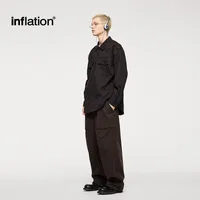 INF Men's Wear | Asut Dye Thick Dense Stereo Bag Coulter Pants  Fall/Winter New Retro Casual Straight Leg Pants main image 1