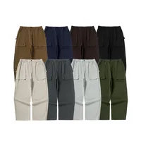 INF Men's Wear | Asut Dye Thick Dense Stereo Bag Coulter Pants  Fall/Winter New Retro Casual Straight Leg Pants main image 2