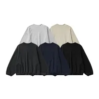 INF Men's | Flame One Velvet Short Wei Yi  Fall/Winter Tide 325G Fleece-lined Loose Crewneck Jacket Men main image 1
