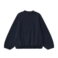 INF Men's | Flame One Velvet Short Wei Yi  Fall/Winter Tide 325G Fleece-lined Loose Crewneck Jacket Men sku image 6