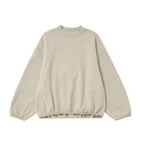 INF Men's | Flame One Velvet Short Wei Yi  Fall/Winter Tide 325G Fleece-lined Loose Crewneck Jacket Men sku image 12