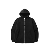 INF Men's Wear | 410g New Chinese Fleece Zipper Hooded Wear New Buckle Coat Jacket For Fall/Winter sku image 9