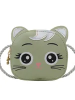 Children's Small Bag  New Cartoon Cat Girl Shoulder Crossbody Bag Cute Fashion Accessories Coin Purse main image 6
