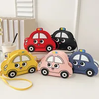 New Children's Bag Cartoon Cute Car Shoulder Crossbody Bag Boys And Girls Fashionable Coin Accessory Bag main image 1
