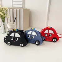 New Children's Bag Cartoon Cute Car Shoulder Crossbody Bag Boys And Girls Fashionable Coin Accessory Bag main image 3