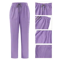 New Product Doctor Nurse Work Uniform Surgical Clothes Surgical Clothes Hand-washing Clothes Operating Room Straight Pants Solid Color Suit main image 4