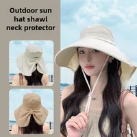 Mountaineering Cap Summer Outdoor Waterproof Quick-drying Fisherman Hat Large Brimmed Shawl Pedal Removable Anti-ultraviolet Fishing Cap main image 2