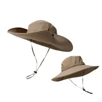 Summer And Autumn Outdoor Cowboy Hat Men's And Women's Hat Mountain Climbing Fisherman Hat Sunscreen Hat Fishing Mountain Sun Hat Hiking Sun Hat main image 5