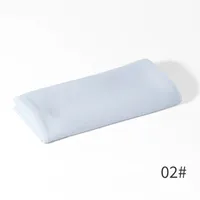 Monochrome Pearl Chiffon Bubble Towel Women's Long Towel Windproof Sand-proof Scarf Headscarf Four Seasons Middle East sku image 2