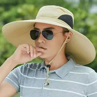 Summer And Autumn Outdoor Cowboy Hat Men's And Women's Hat Mountain Climbing Fisherman Hat Sunscreen Hat Fishing Mountain Sun Hat Hiking Sun Hat sku image 6