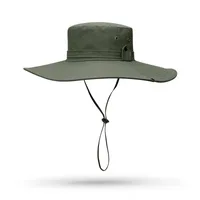 Summer And Autumn Outdoor Cowboy Hat Men's And Women's Hat Mountain Climbing Fisherman Hat Sunscreen Hat Fishing Mountain Sun Hat Hiking Sun Hat sku image 13